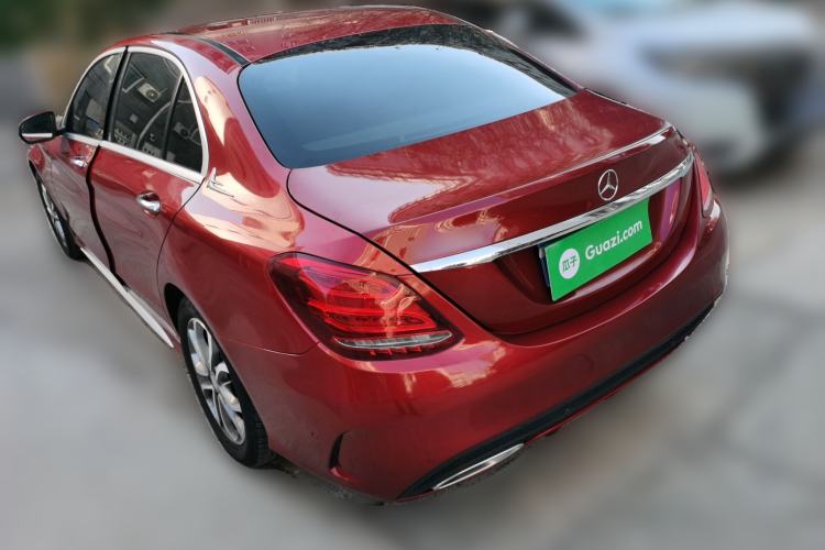 Used Mercedes-Benz C-Class 2015 Restyled C 180 L Sport Edition Rear Left 45 Deg