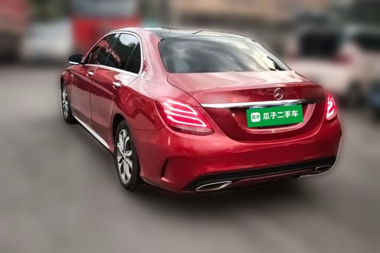 Used Mercedes-Benz C-Class 2015 C 200 L Sport Edition Rear Left 45 Deg