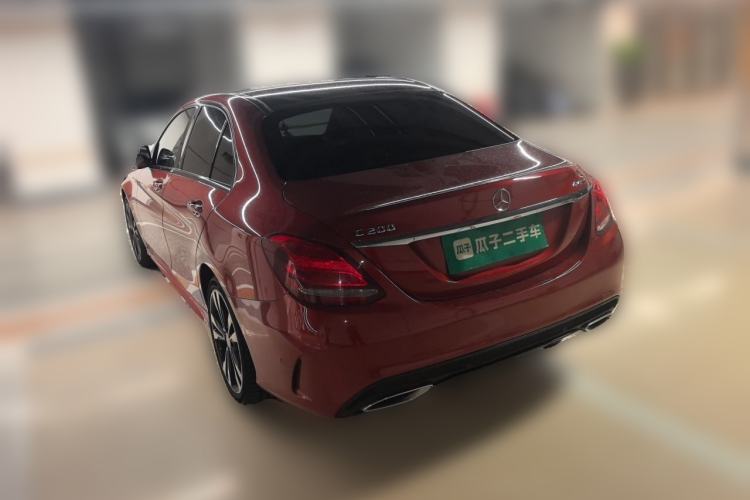 Used Mercedes-Benz C-Class 2015 C 200 Sport Edition 4MATIC Rear Left 45 Deg