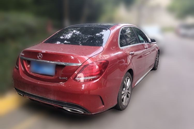 Used Mercedes-Benz C-Class 2015 Revised C 200 L Sport Edition Rear Right 45 Deg