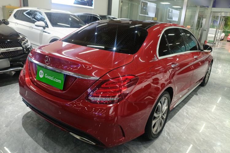Used Mercedes-Benz C-Class 2015 Revised C 200 L Sport Edition Rear Right 45 Deg