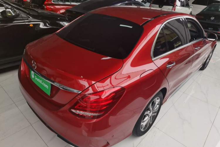 Used Mercedes-Benz C-Class 2015 C 180 L Sport Edition Rear Right 45 Deg