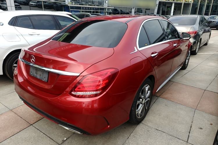 Used Mercedes-Benz C-Class 2015 Restyled C 180 L Sport Edition Rear Right 45 Deg