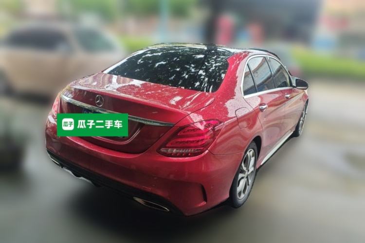Used Mercedes-Benz C-Class 2015 C 200 L Sport Edition Rear Right 45 Deg