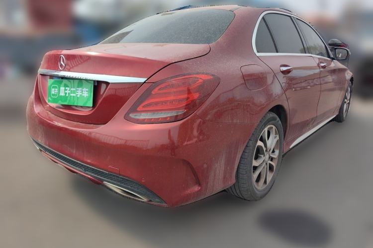 Used Mercedes-Benz C-Class 2015 Restyled C 180 L Sport Edition Rear Right 45 Deg