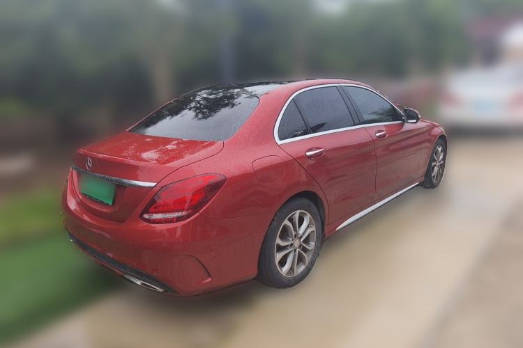 Used Mercedes-Benz C-Class 2015 C 200 L Sport Edition Rear Right 45 Deg