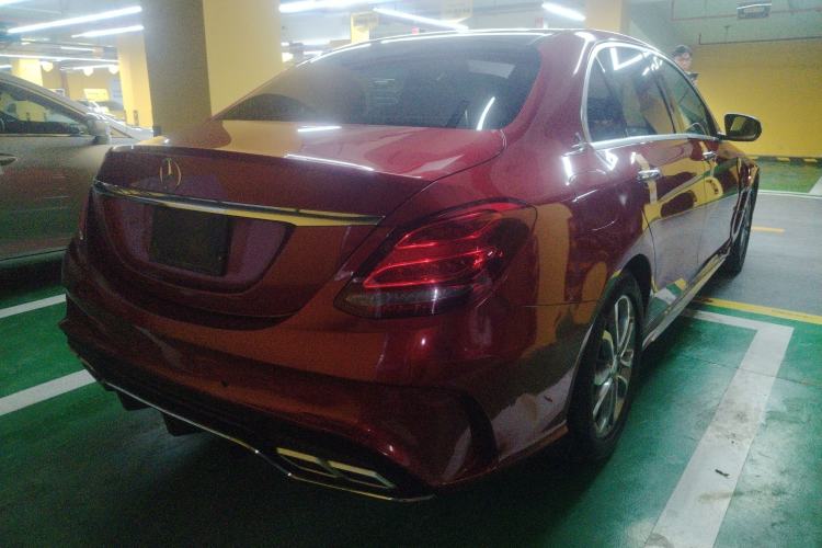 Used Mercedes-Benz C-Class 2015 Revised C 200 L Sport Edition Rear Right 45 Deg