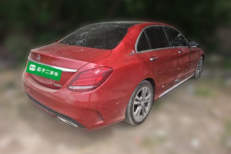 Used Mercedes-Benz C-Class 2015 Revised C 200 L Sport Edition Rear Right 45 Deg