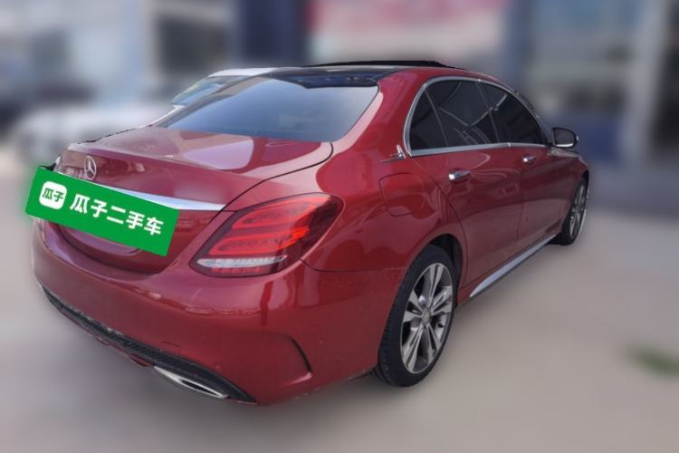 Used Mercedes-Benz C-Class 2015 C 200 L 4MATIC Sport Edition Rear Right 45 Deg