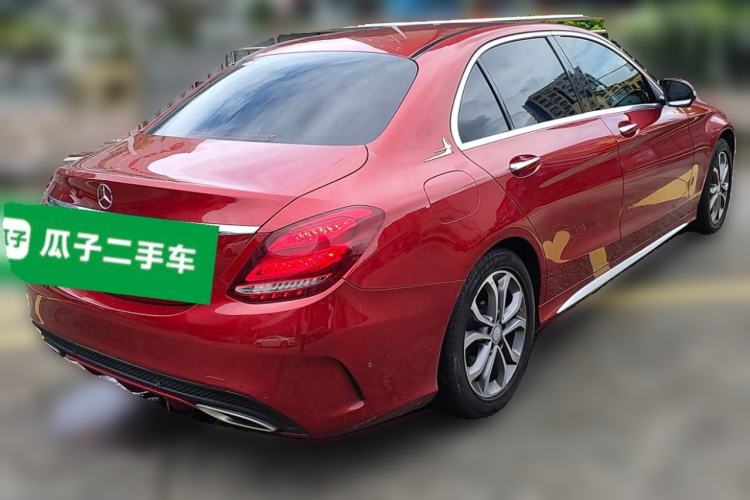 Used Mercedes-Benz C-Class 2015 Restyled C 180 L Sport Edition Rear Right 45 Deg