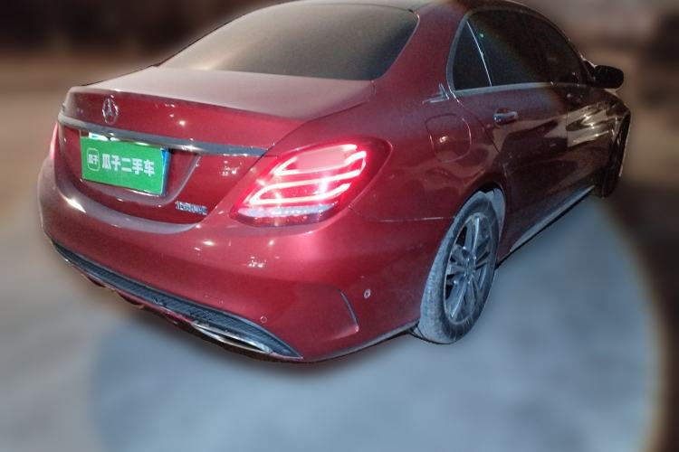 Used Mercedes-Benz C-Class 2015 Revised C 200 L Sport Edition Rear Right 45 Deg