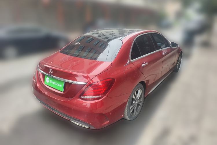 Used Mercedes-Benz C-Class 2015 Revised C 200 L Sport Edition Rear Right 45 Deg