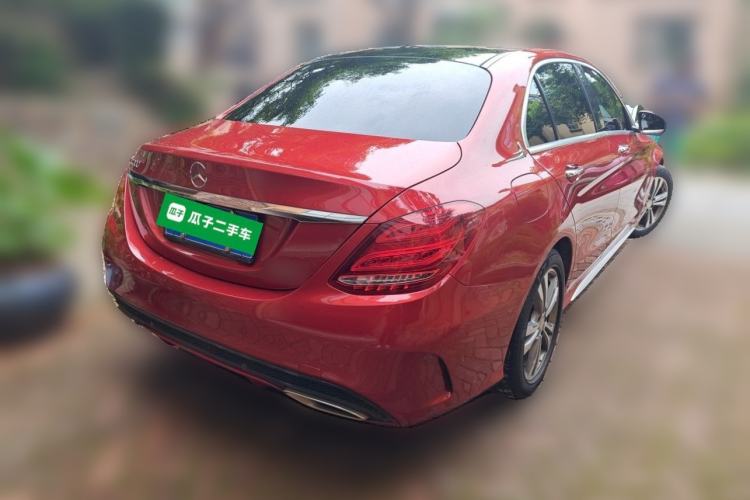 Used Mercedes-Benz C-Class 2015 Revised C 200 L Sport Edition Rear Right 45 Deg