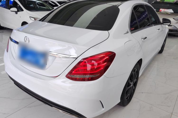 Used Mercedes-Benz C-Class 2015 C 200 L Sport Edition Rear Right 45 Deg