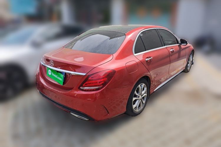 Used Mercedes-Benz C-Class 2015 C 200 L Sport Edition Rear Right 45 Deg