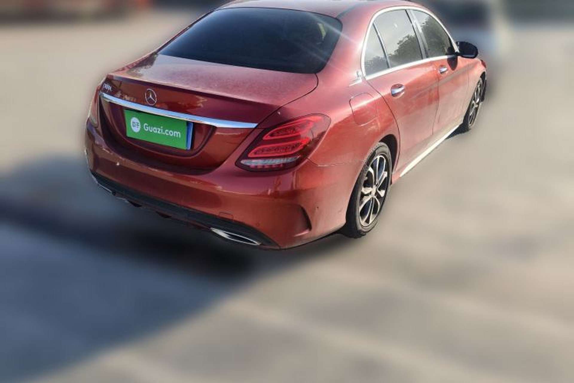 Used Mercedes-Benz C-Class 2015 Restyled C 180 L Sport Edition Rear Right 45 Deg