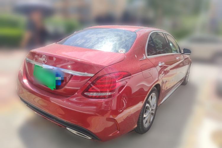 Used Mercedes-Benz C-Class 2015 C 180 L Sport Edition Rear Right 45 Deg