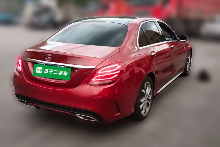 Used Mercedes-Benz C-Class 2015 C 200 L Sport Edition Rear Right 45 Deg