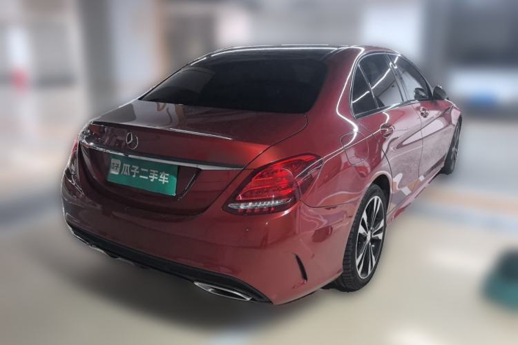 Used Mercedes-Benz C-Class 2015 C 200 Sport Edition 4MATIC Rear Right 45 Deg