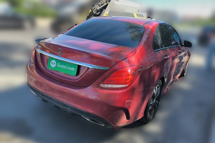 Used Mercedes-Benz C-Class 2015 C 200 Sport Edition Rear Right 45 Deg