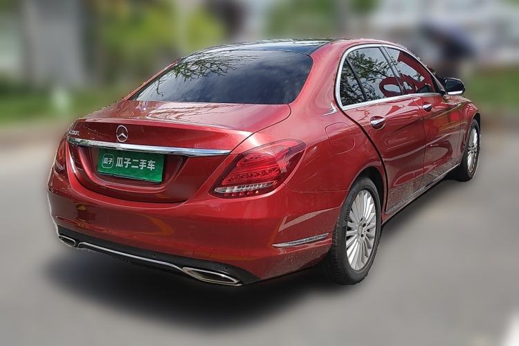 Used Mercedes-Benz C-Class 2015 Facelift C 200 L Rear Right 45 Deg