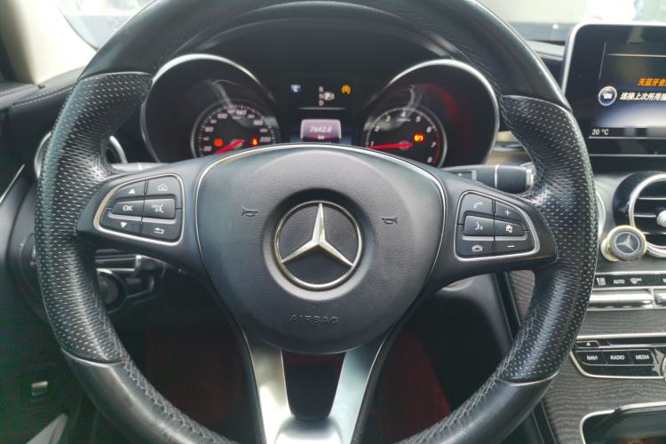 Used Mercedes-Benz C-Class 2015 C 200 L 4MATIC Sport Edition Steering Wheel