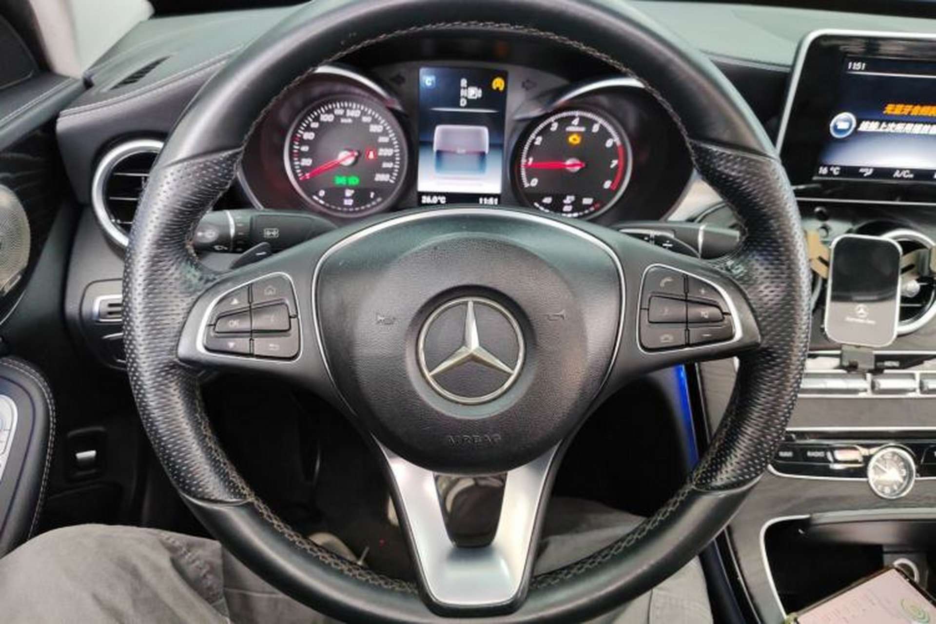 Used Mercedes-Benz C-Class 2015 C 200 L Sport Edition Steering Wheel