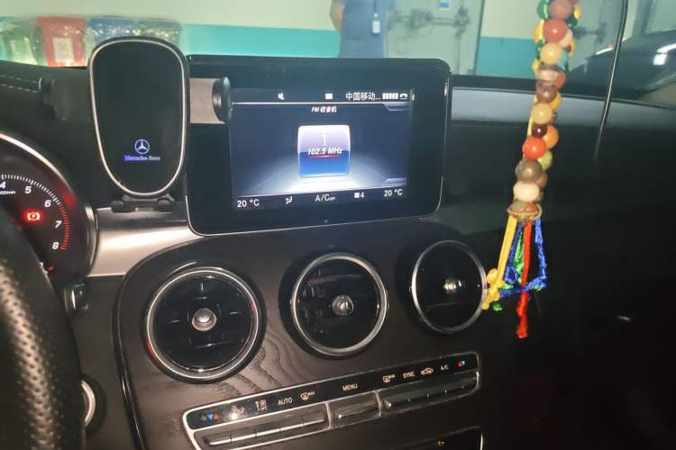 Used Mercedes-Benz C-Class 2015 C 200 L Sport Edition Audio And AC Panel