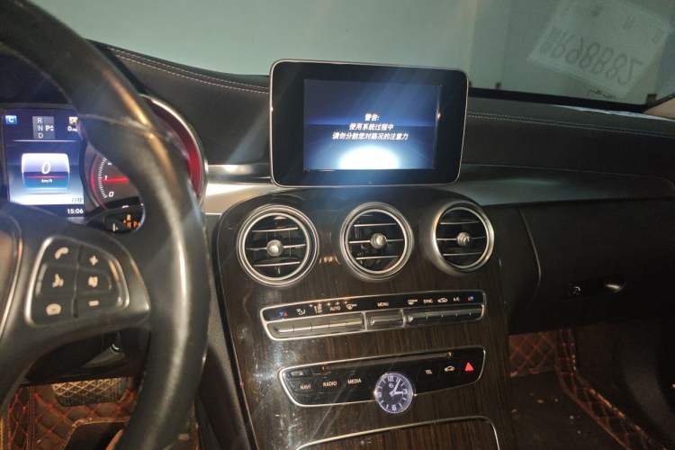Used Mercedes-Benz C-Class 2015 C 180 L Audio And AC Panel