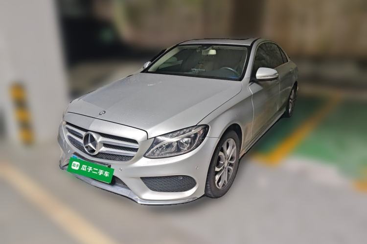 Used Mercedes-Benz C-Class 2015 Restyled C 180 L Sport Edition Guazi used car, China used car export, Used car for sale, Used Mercedes-Benz cars, Cheapest cars for sale