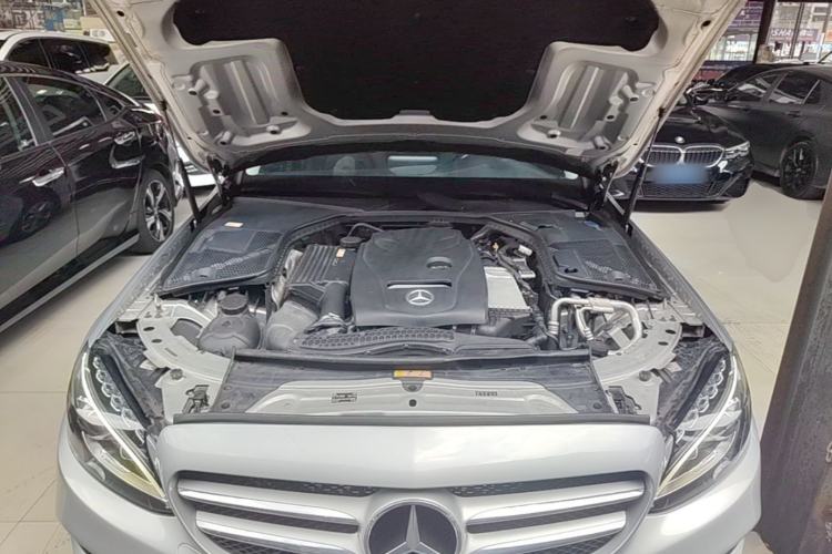 Used Mercedes-Benz C-Class 2015 Revised C 200 L Sport Edition Engine Bay