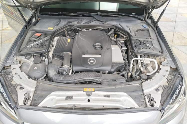 Used Mercedes-Benz C-Class 2015 Revised C 200 L Sport Edition Engine Bay
