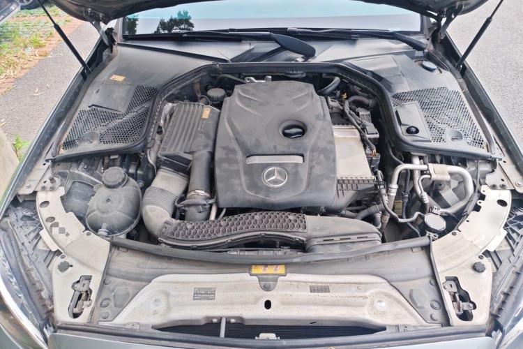 Used Mercedes-Benz C-Class 2015 Revised C 200 L Sport Edition Engine Bay