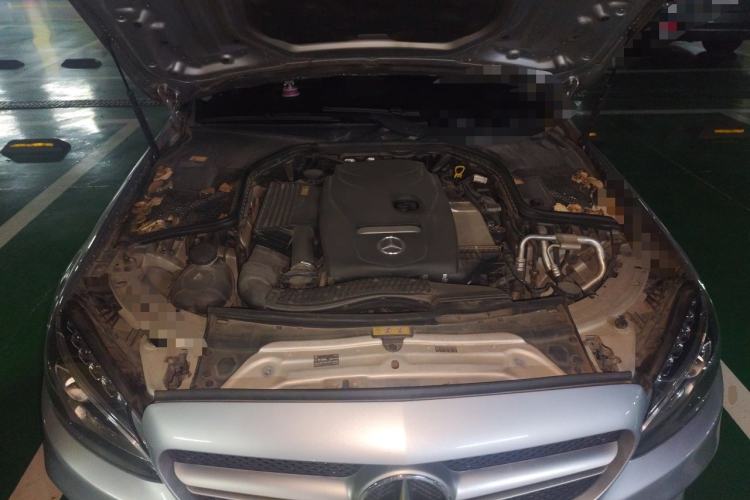 Used Mercedes-Benz C-Class 2015 Revised C 200 L Sport Edition Engine Bay