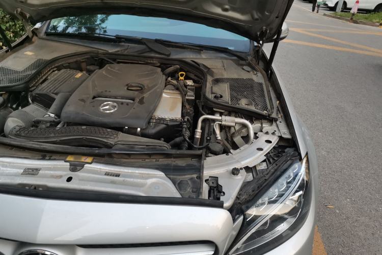 Used Mercedes-Benz C-Class 2015 Revised C 200 L Sport Edition Engine Bay Left