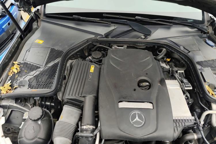 Used Mercedes-Benz C-Class 2015 C 200 station wagon Engine Bay