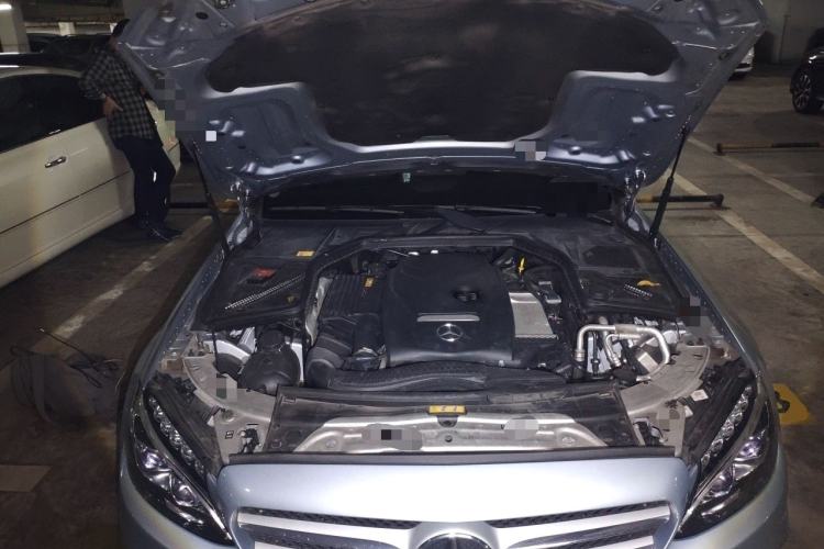 Used Mercedes-Benz C-Class 2015 C 200 L 4MATIC Sport Edition Engine Bay