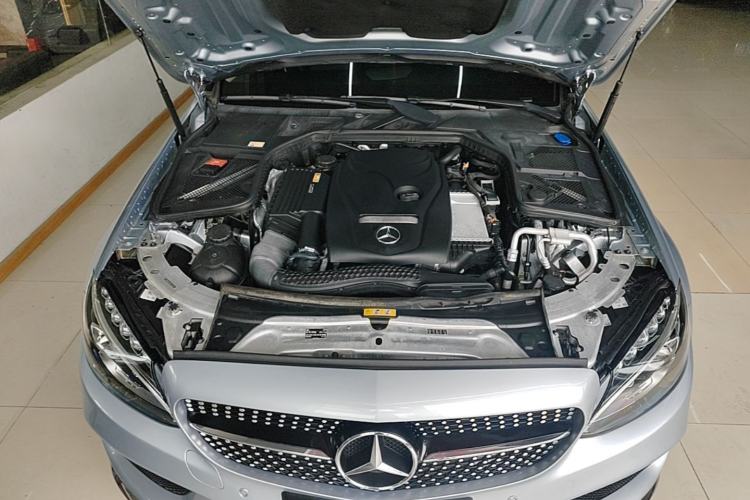 Used Mercedes-Benz C-Class 2015 Revised C 200 L Sport Edition Engine Bay