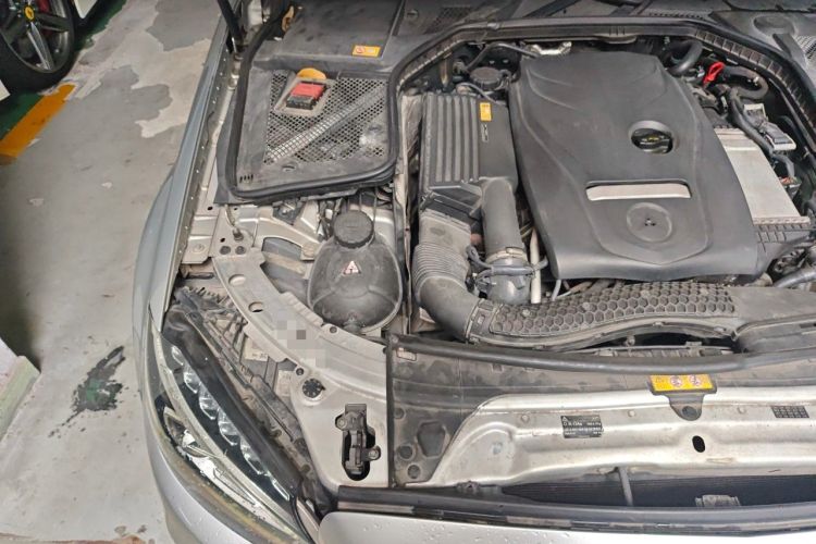 Used Mercedes-Benz C-Class 2015 Restyled C 180 L Sport Edition Engine Bay Right