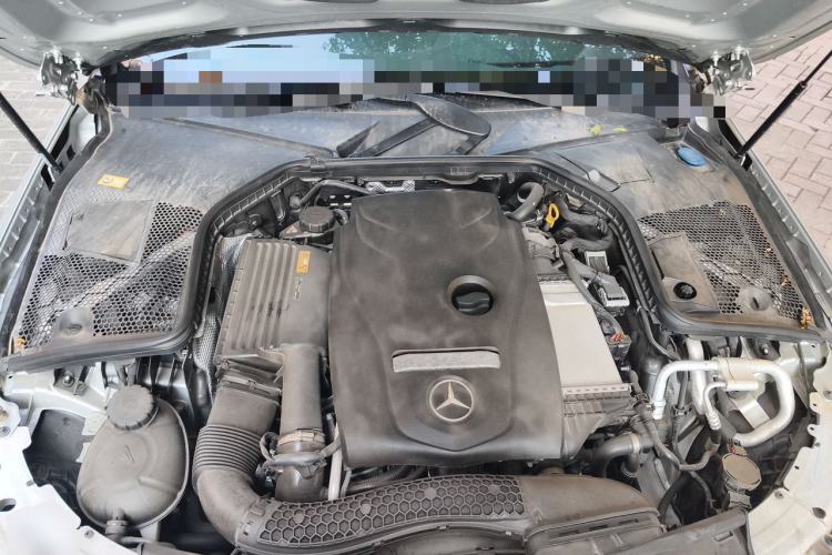 Used Mercedes-Benz C-Class 2015 C 200 station wagon Engine Bay