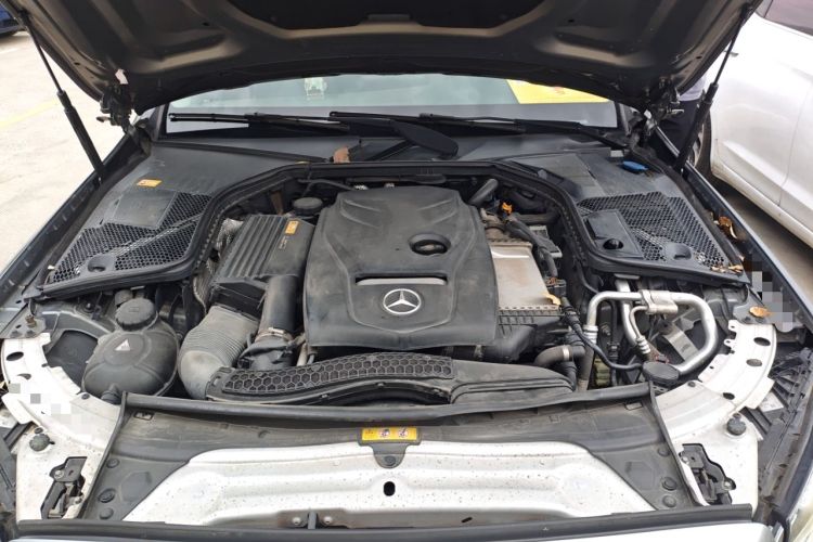 Used Mercedes-Benz C-Class 2015 C 200 station wagon Engine Bay