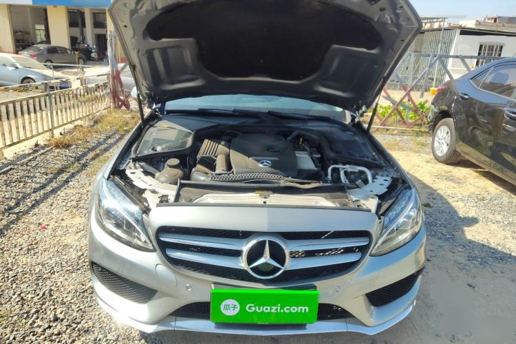 Used Mercedes-Benz C-Class 2015 C 200 station wagon Engine Bay
