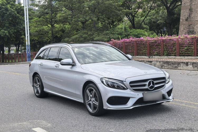 Used Mercedes-Benz C-Class 2015 C 200 station wagon Exterior 3