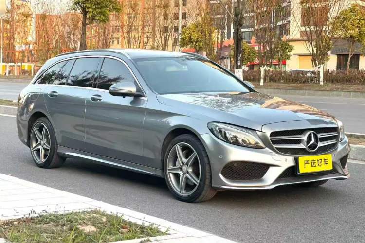 Used Mercedes-Benz C-Class 2015 C 200 station wagon Exterior 4