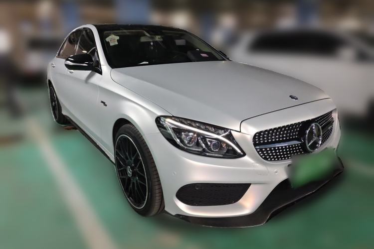Used Mercedes-Benz C-Class 2015 C 200 L 4MATIC Sport Edition Front Right 45 Deg