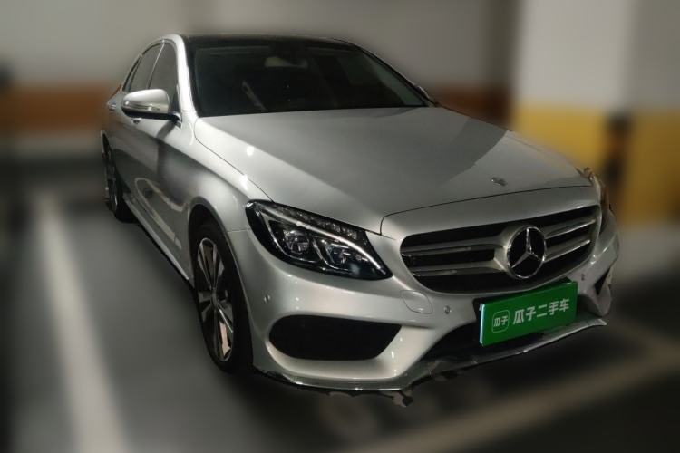 Used Mercedes-Benz C-Class 2015 C 200 L 4MATIC Sport Edition Front Right 45 Deg
