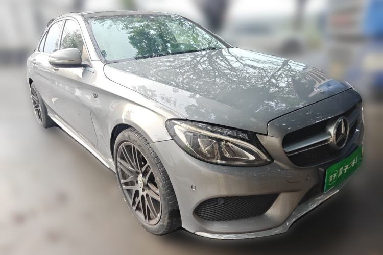 Used Mercedes-Benz C-Class 2015 C 200 L Sport Edition Front Right 45 Deg
