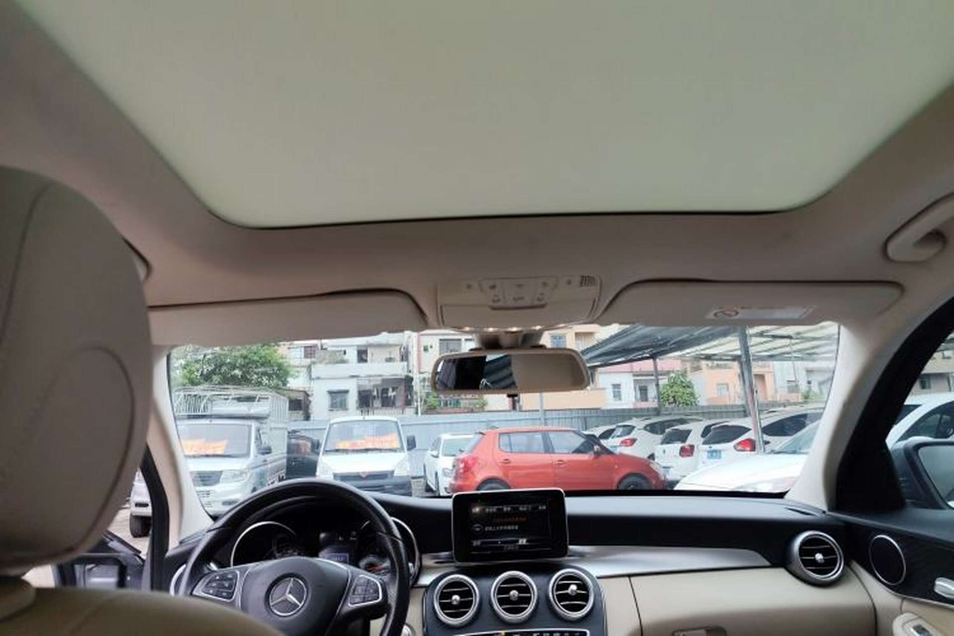 Used Mercedes-Benz C-Class 2015 C 200 station wagon Headliner
