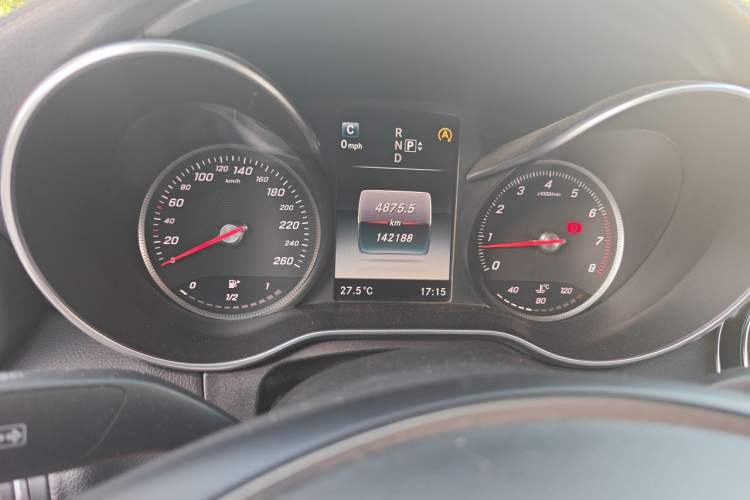 Used Mercedes-Benz C-Class 2015 Facelift C 180 L Instrument Cluster