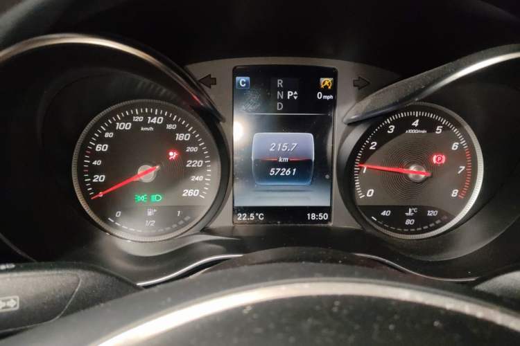 Used Mercedes-Benz C-Class 2015 C 200 L 4MATIC Sport Edition Instrument Cluster